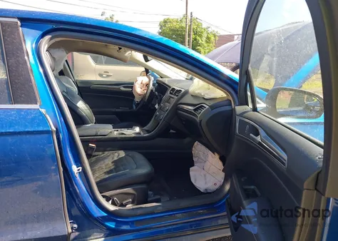 2017 Ford Fusion Se из США, поврежденный, VIN 3FA6P0H93HR130252